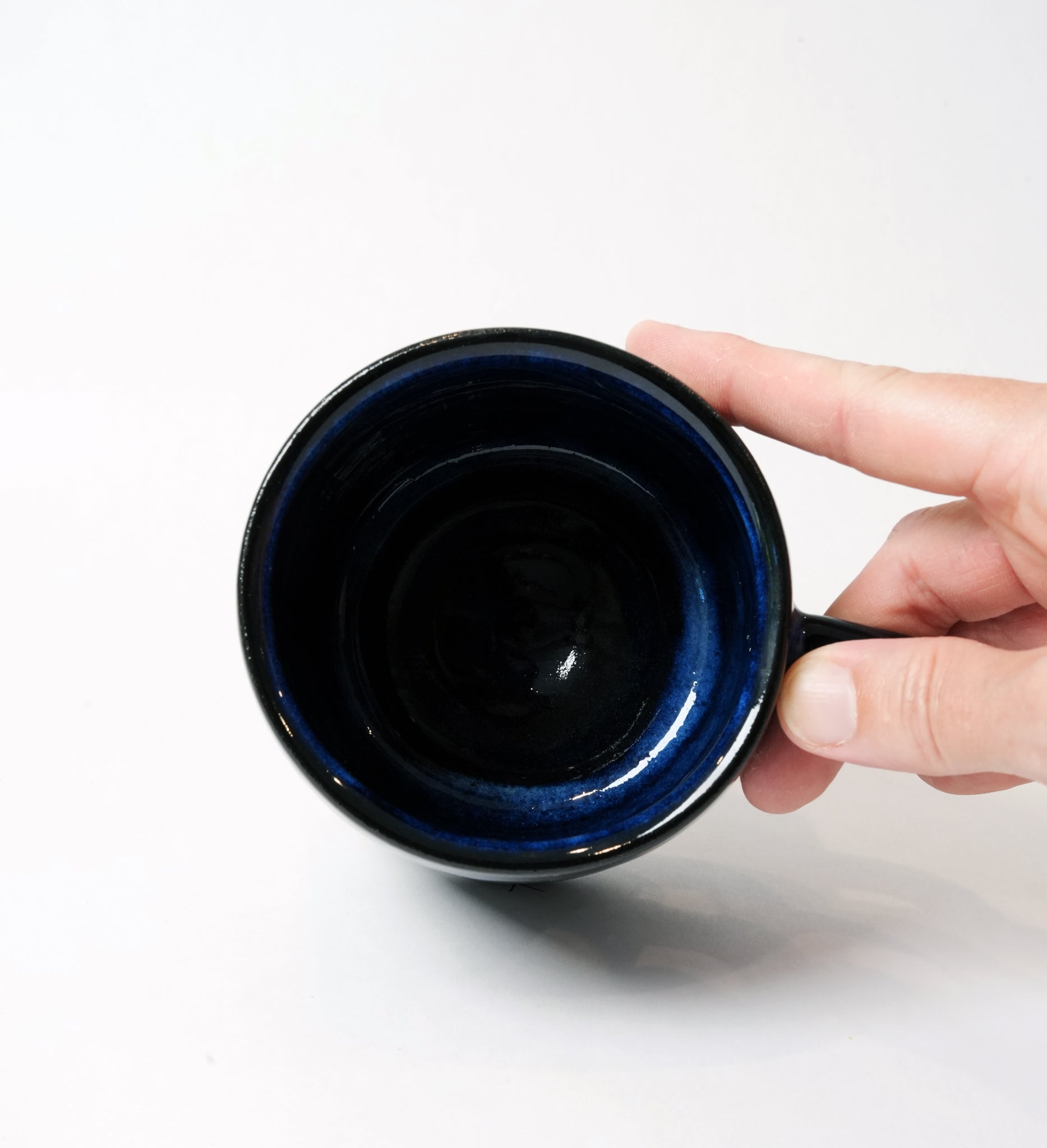 Blue Black Mug