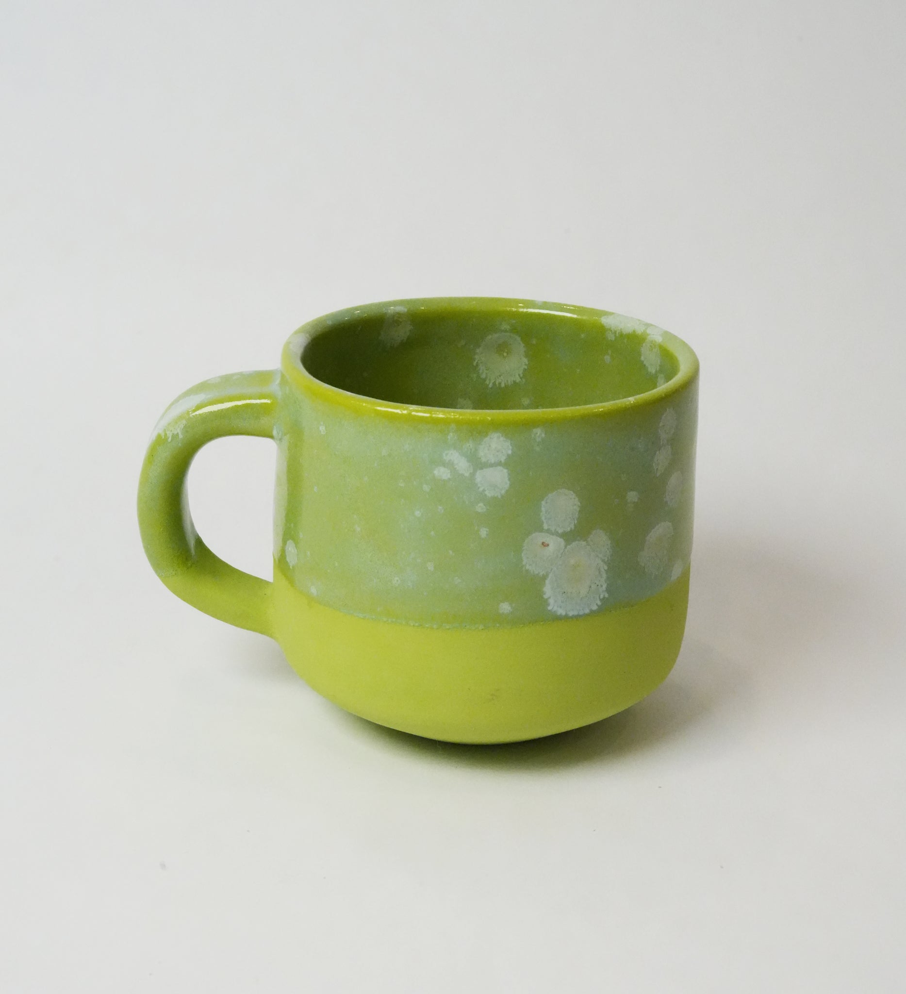 Green Spotted Mug