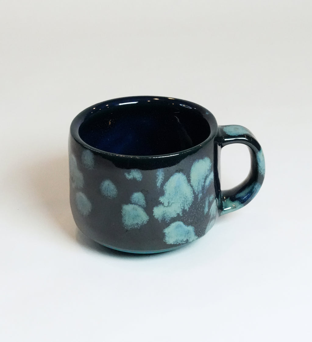 Ghostly Blue Mug