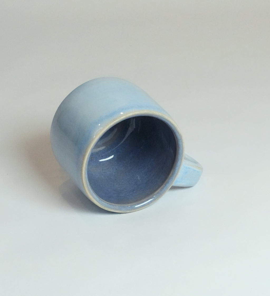 Blue fluffy Mug