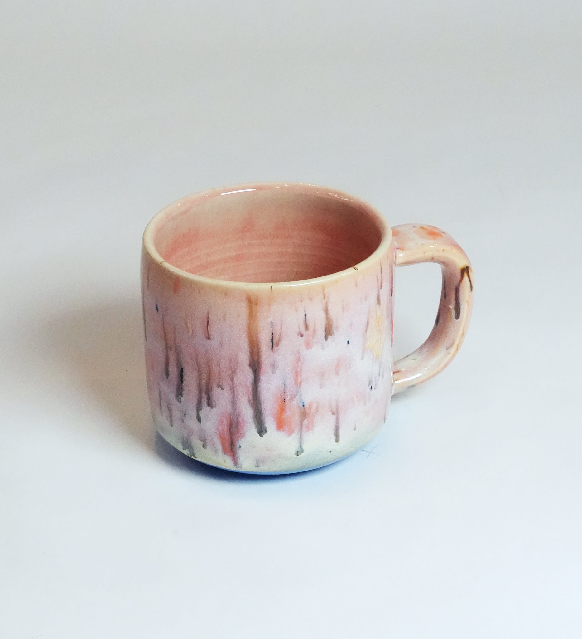 Dreamy Pink Glazed Mug