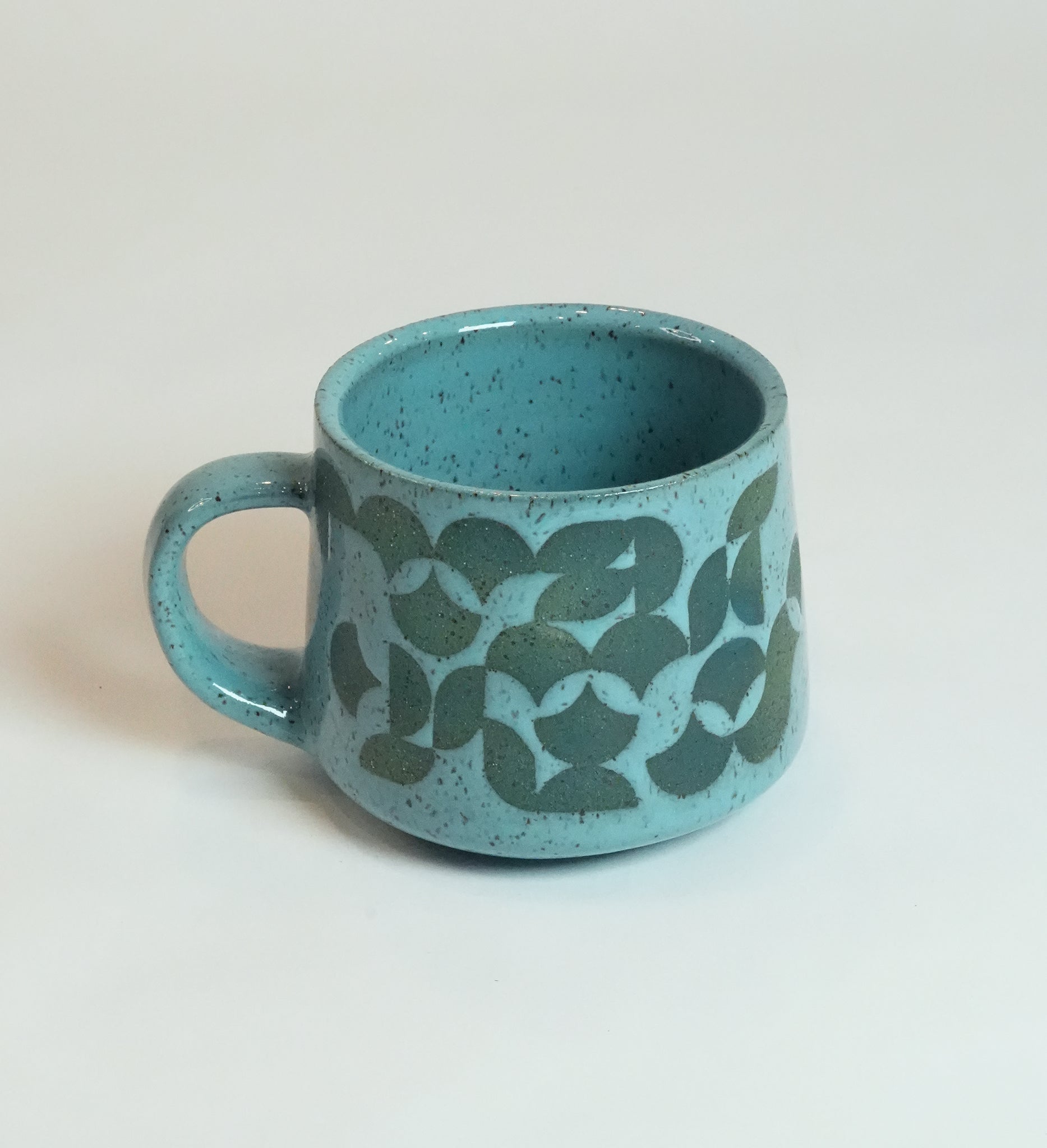 Speckled Geometric Gradient Mug