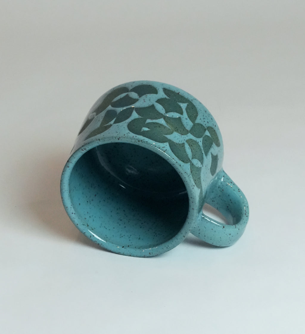 Speckled Geometric Gradient Mug