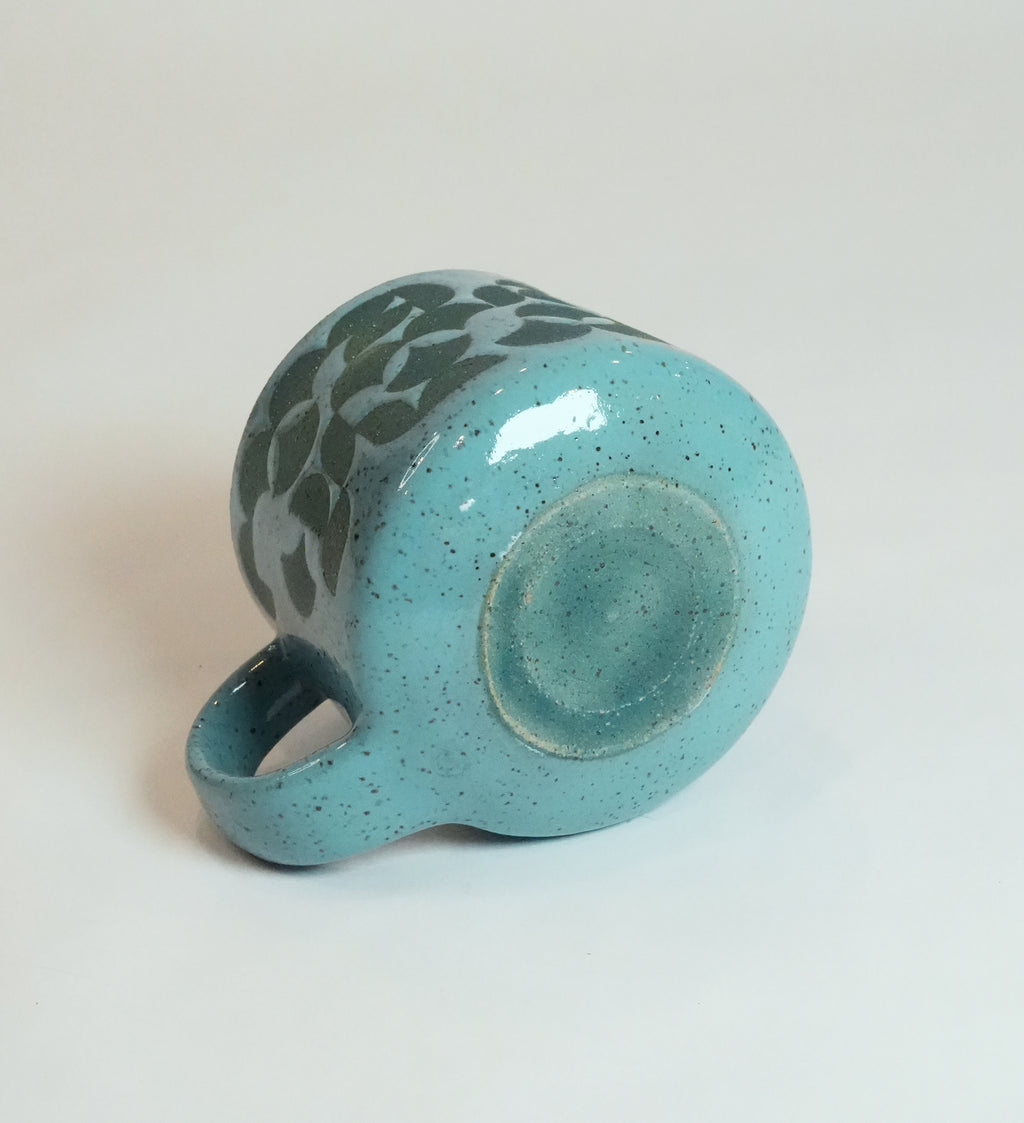 Speckled Geometric Gradient Mug