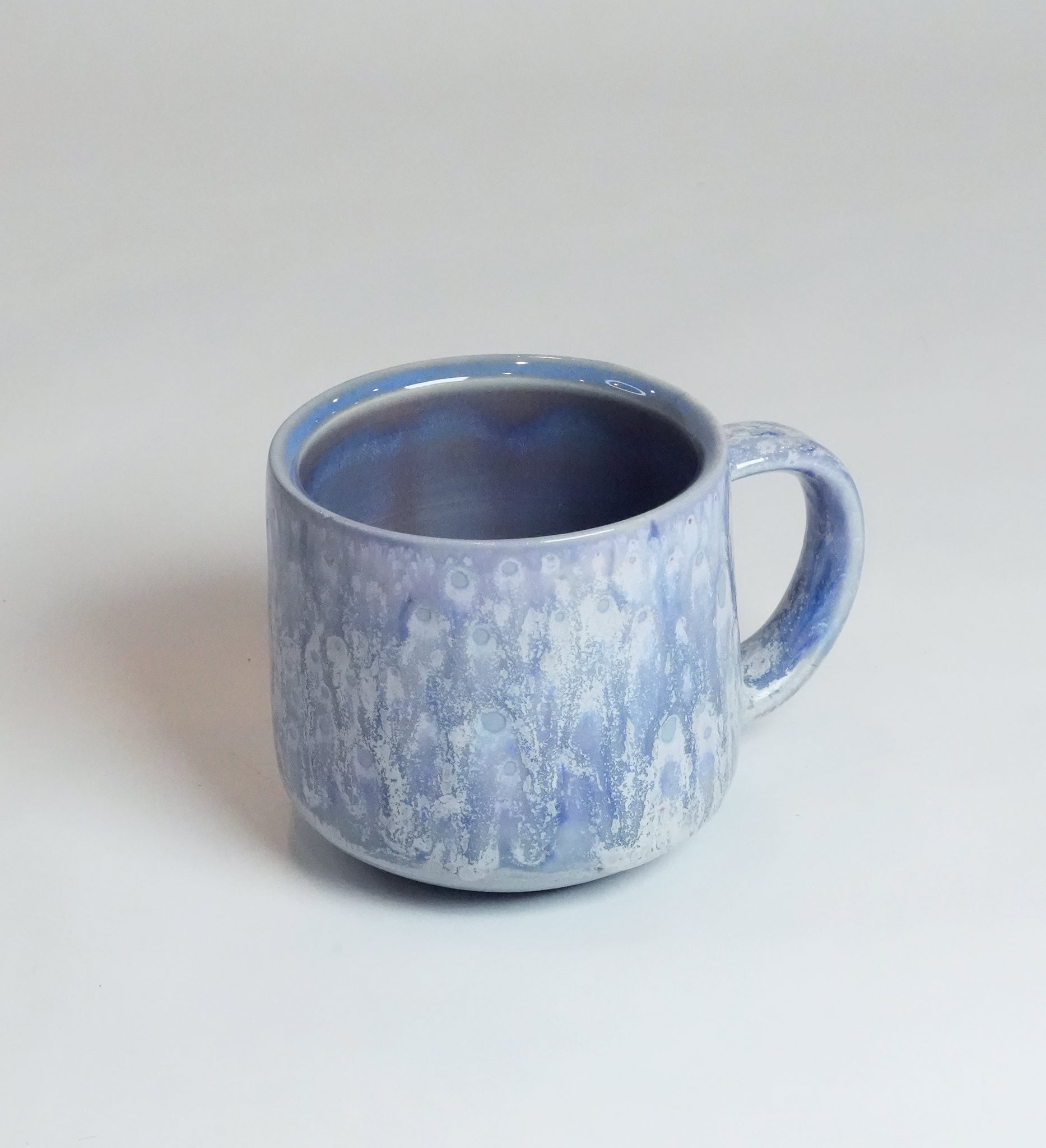 Mottled Purple Crystal Mug