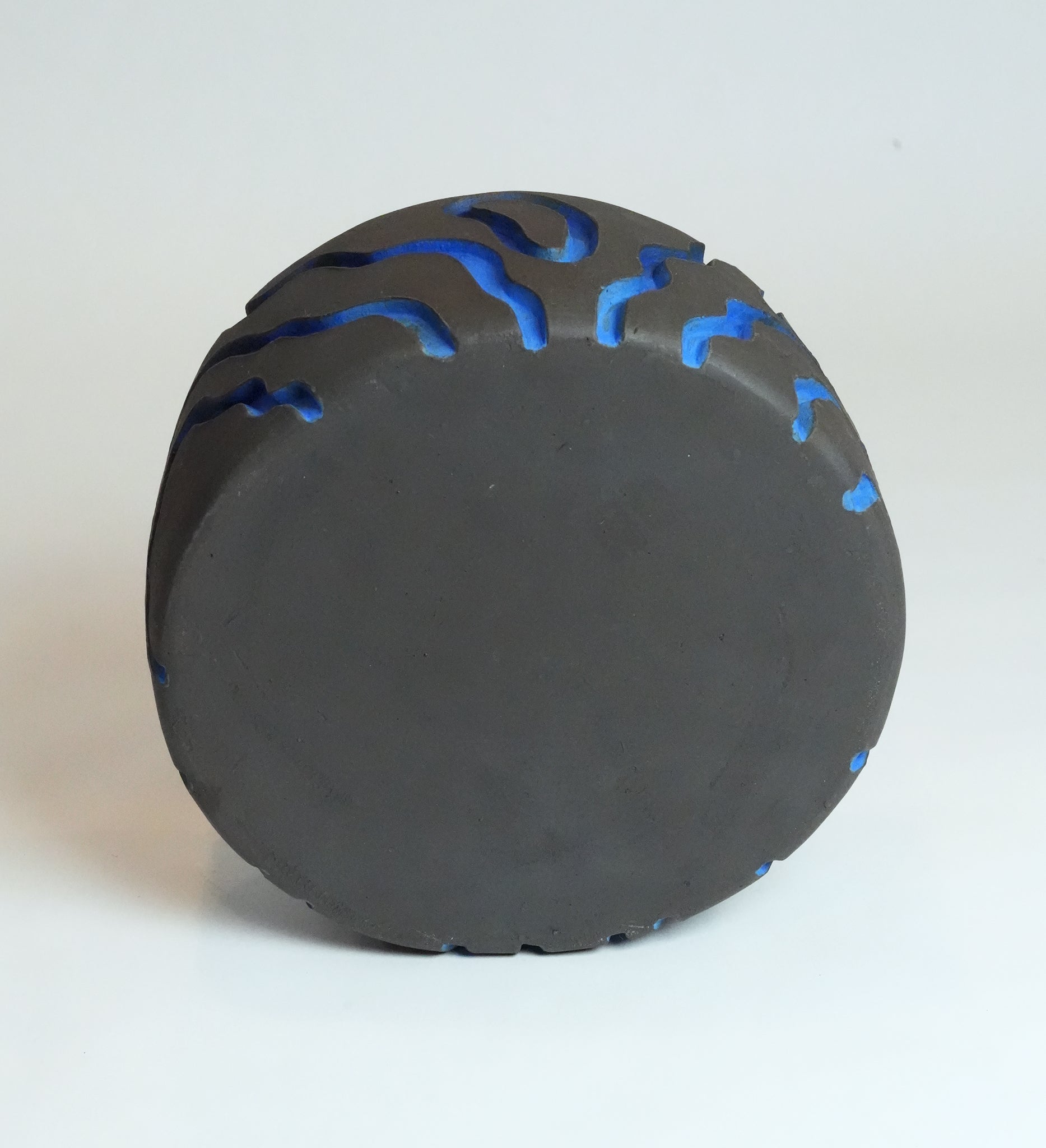 Topographic Blue Planter