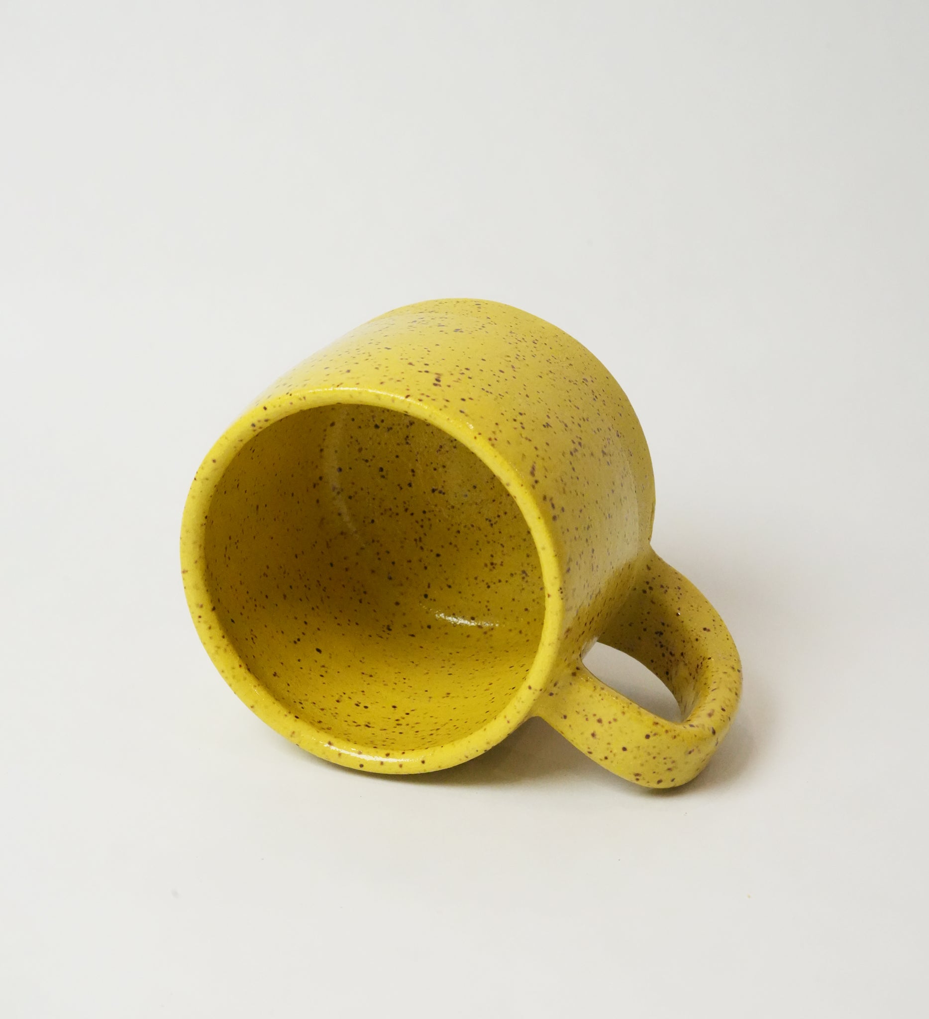 Speckled Yellow Mug