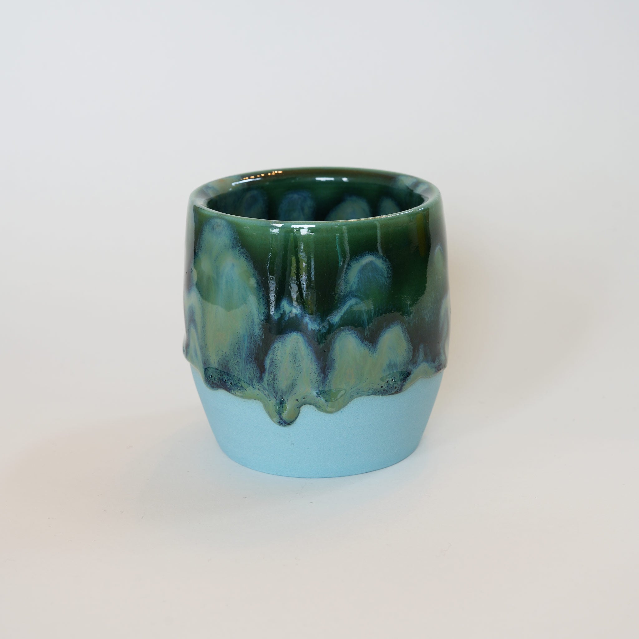 Blue Green Blobby Cup