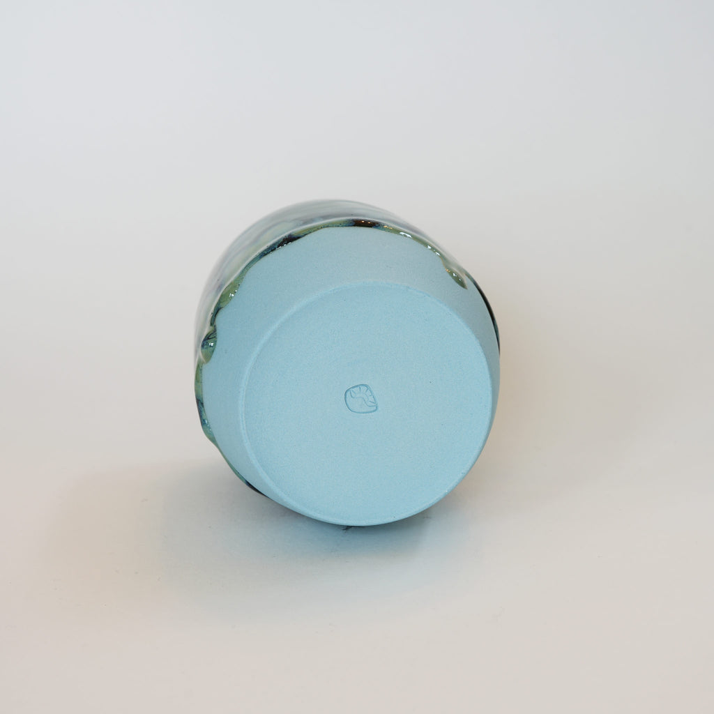 Blue Green Blobby Cup