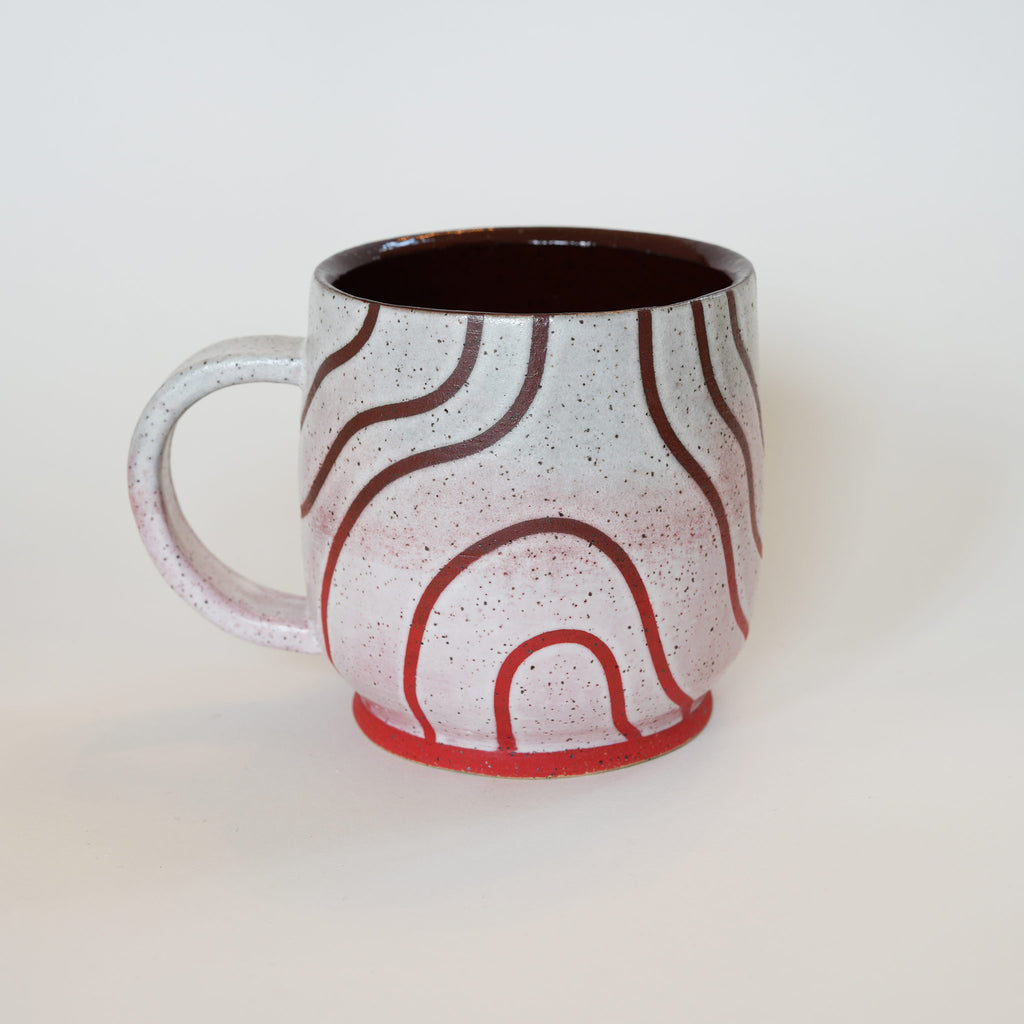 at Home Tall Ombre Red Mug (24 oz)